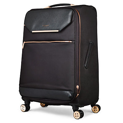 Ted Baker Soft Albany 71cm 4-Wheel Suitcase, Black